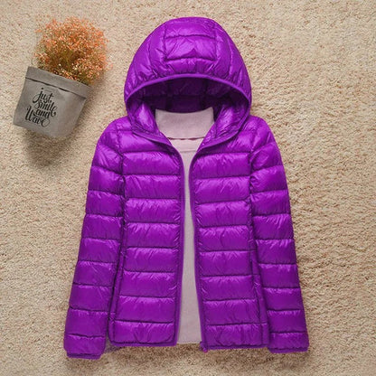 Wasserdichte Steppjacke Outdoor Schwarz - IdealeKleiden