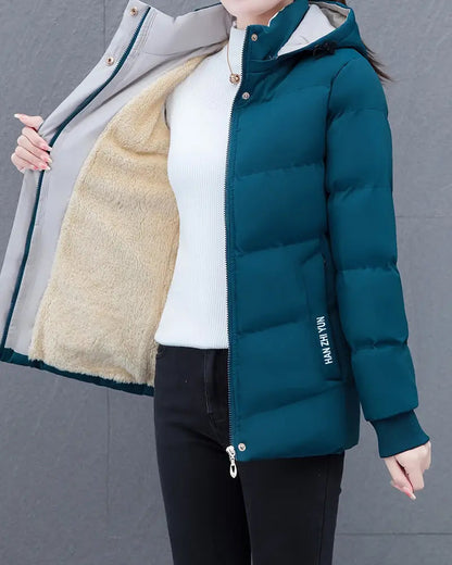 Kapuzenpullover Einfarbig Bequem Warm