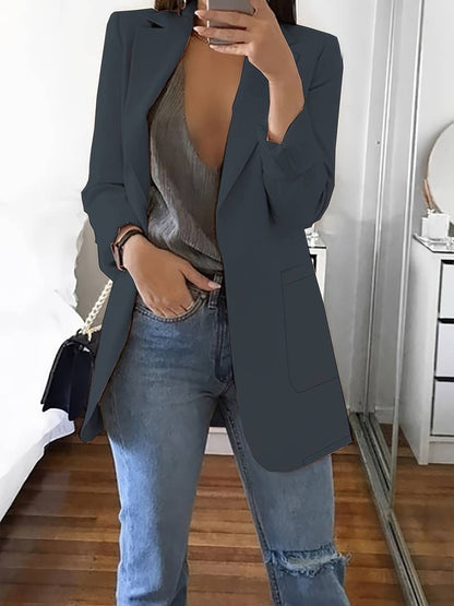 Eleganter Damenblazer Langarm Stil
