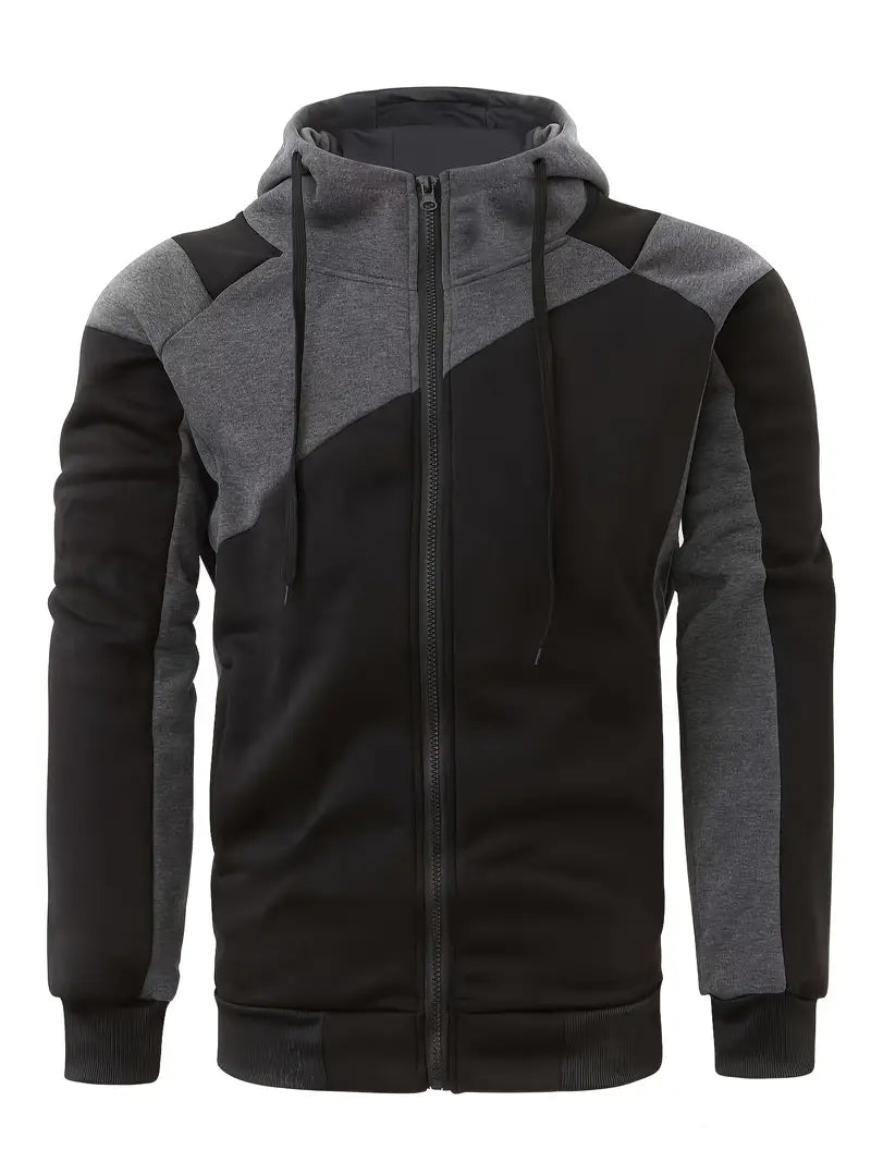 Casual Hoodie Farbenfroh Groß