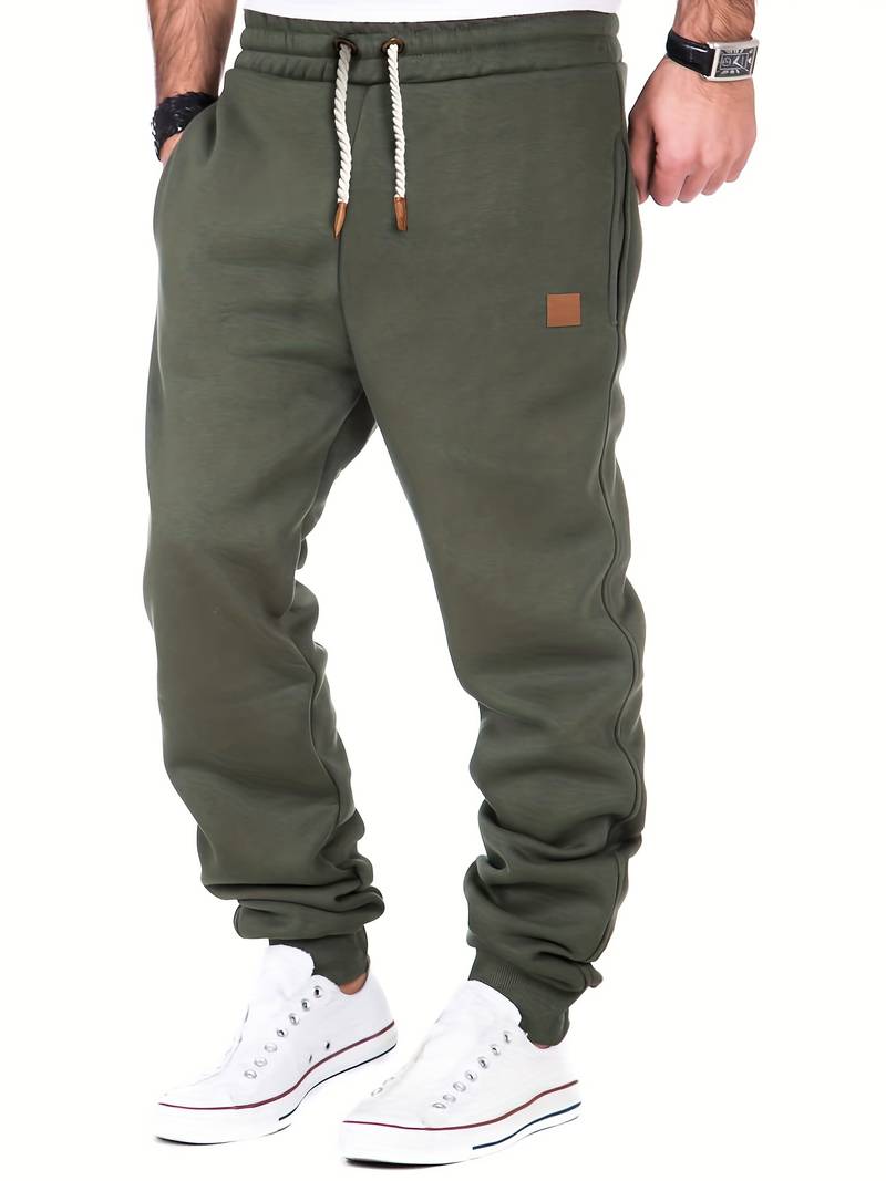 Bequeme Freizeithose mit Kordelzug - IdealeKleiden