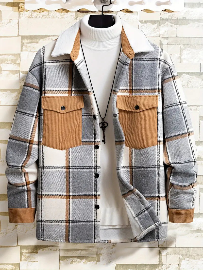 Herren Blazer Lässig Retro Stil - IdealeKleiden