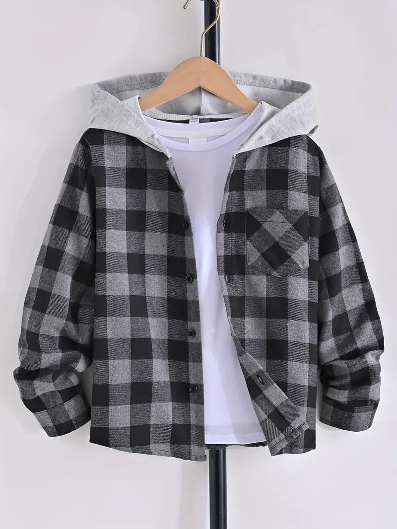 Herren Hemd Modern Button-Down Stil - IdealeKleiden