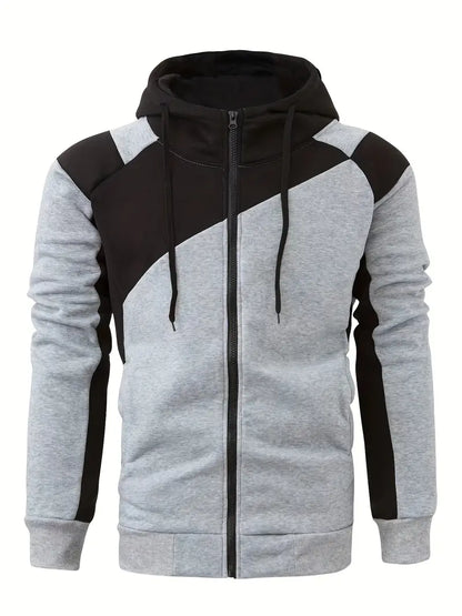 Casual Hoodie Farbenfroh Groß