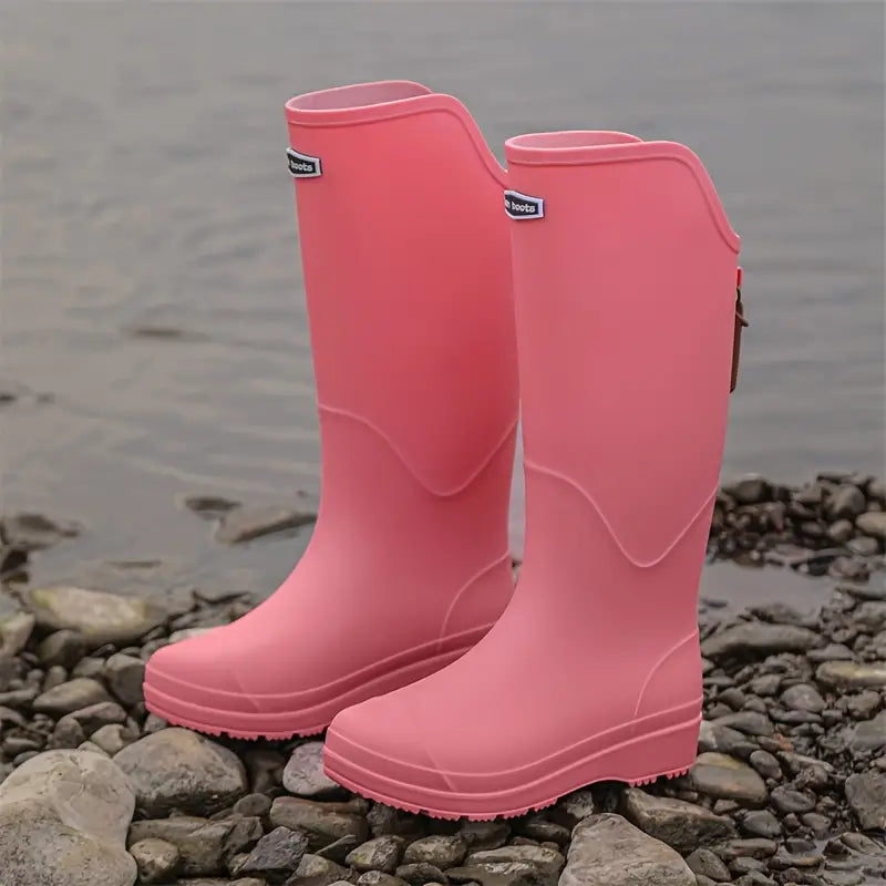 Wasserdichte Damenstiefel PVC Rutschfest