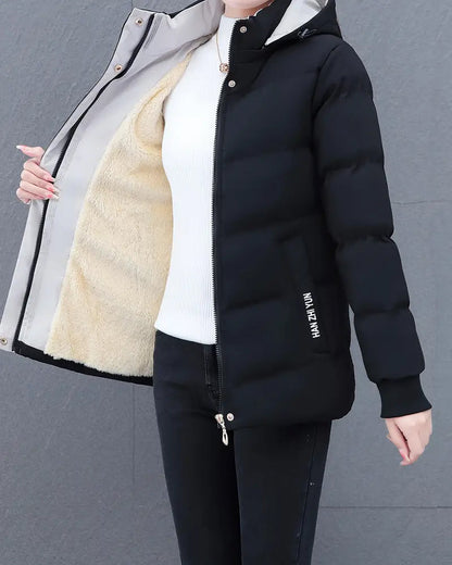Kapuzenpullover Einfarbig Bequem Warm