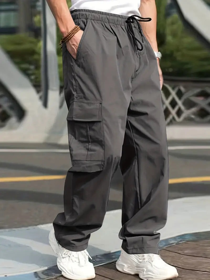 Herren Cargo Hose Vielfach Taschen - IdealeKleiden