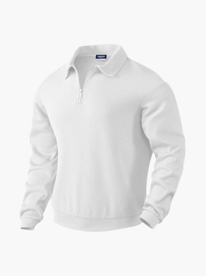 Stylisher Halbzip-Pullover für Männer