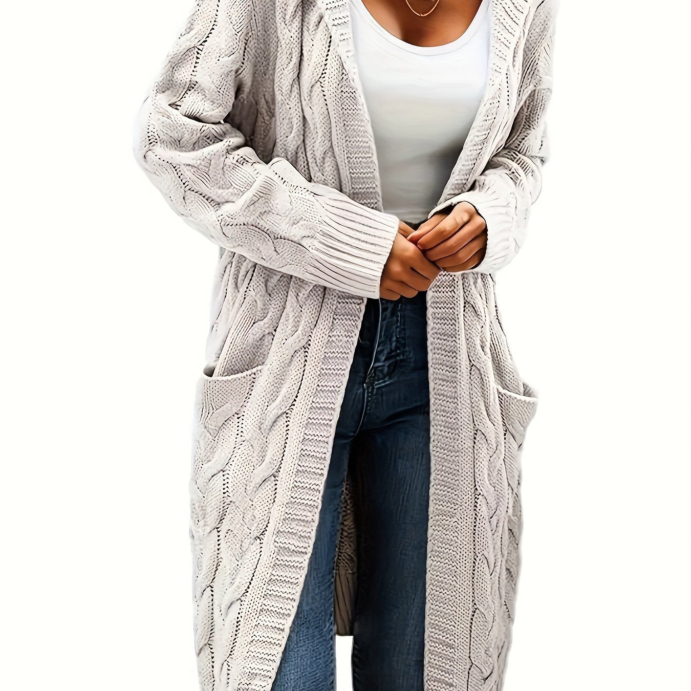 Kapuzenjacke Damen Lang Elegant