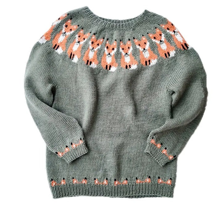 Nordische Strickjacke Weich Wollig Elegantes Design