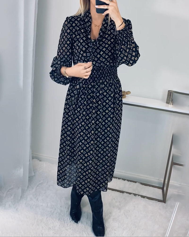 Elegante Damenkleider Mit Aufdruck