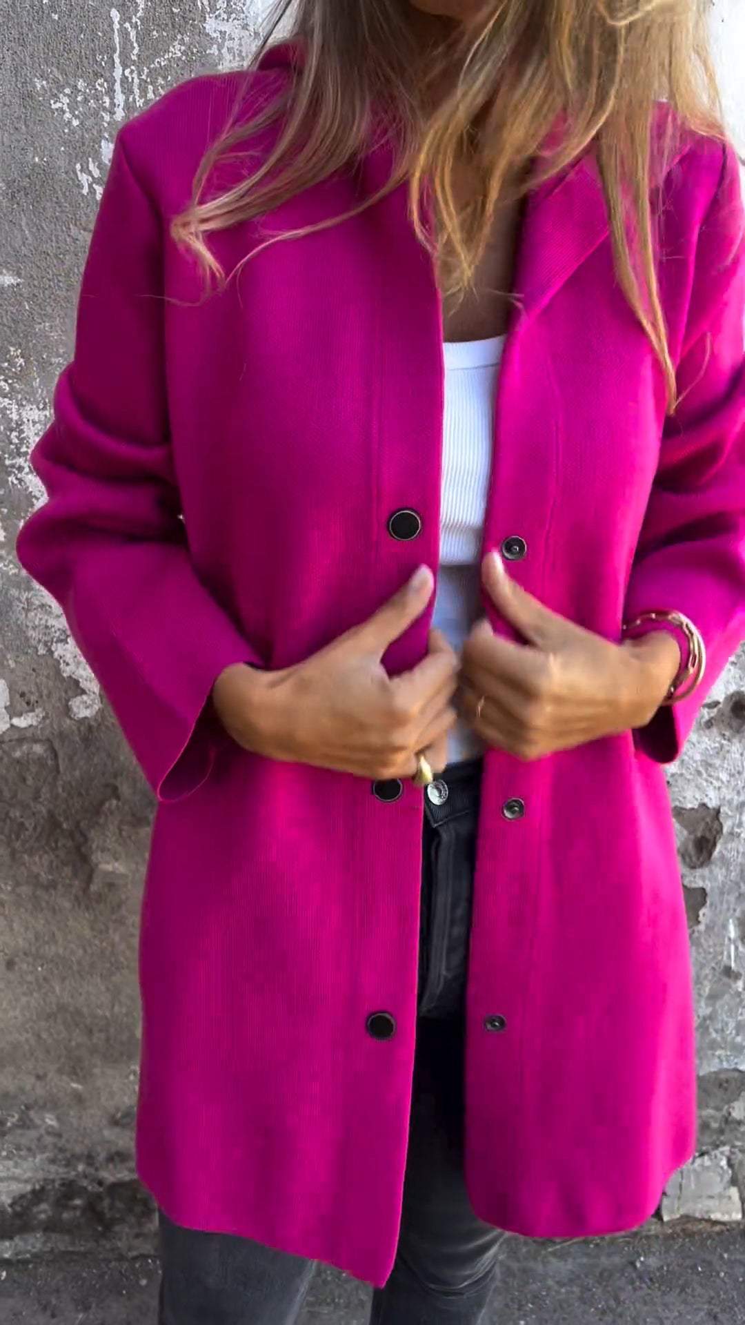 Komfortable Jacke mit Kapuze Relaxed Style
