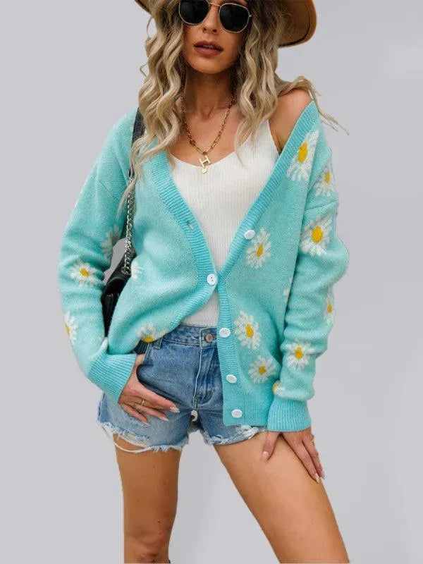 Stilvolle Strickjacke Damen Modern Pullover