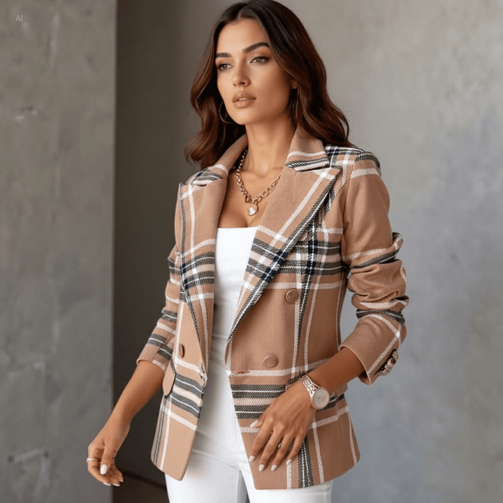 Damen Blazer Chic Zeitlos - IdealeKleiden