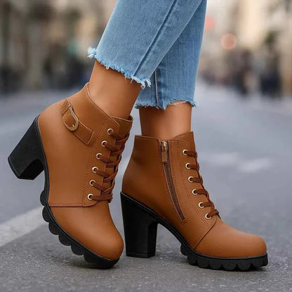Damen Stiefelette Schmal Elegant
