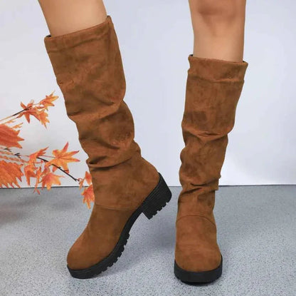 Damen Stiefel Chic Übergröße