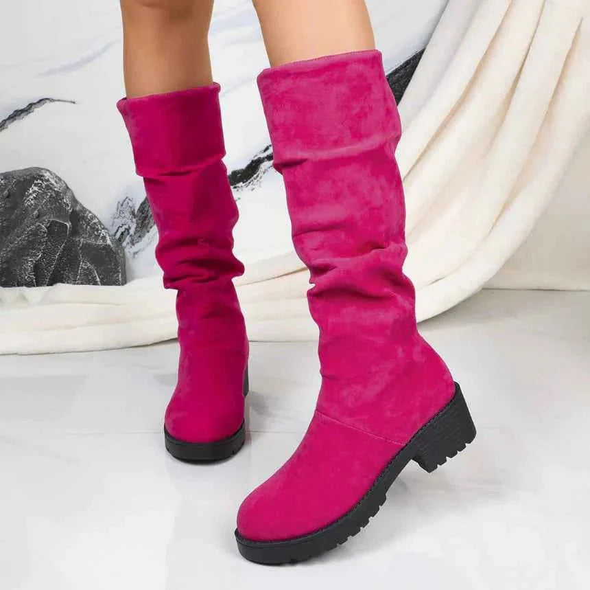 Damen Stiefel Chic Übergröße