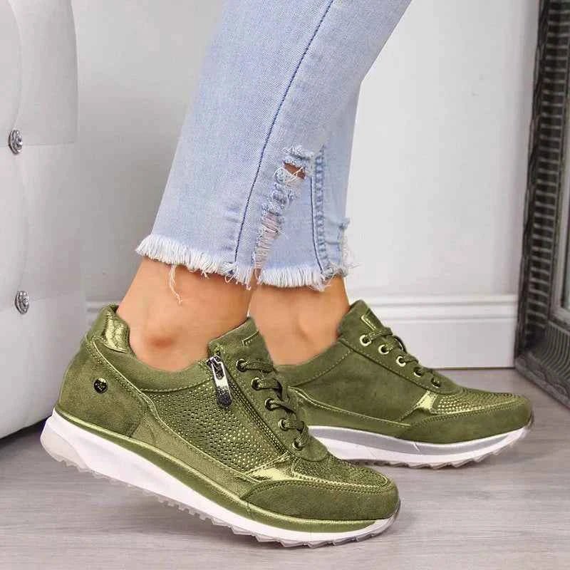 Damen Sportschuhe Schnellverschluss