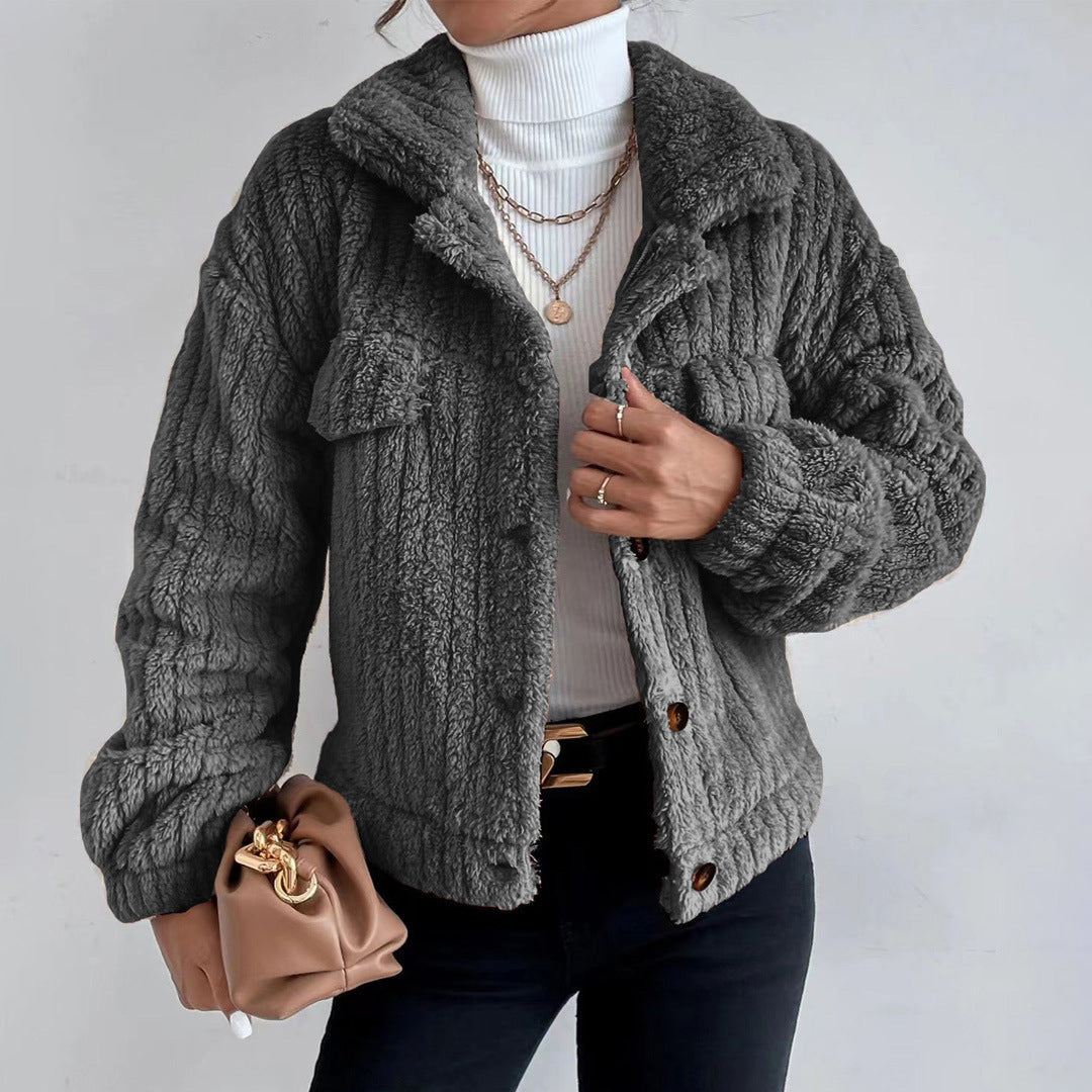 Winterjacke Damen Sherpa Style