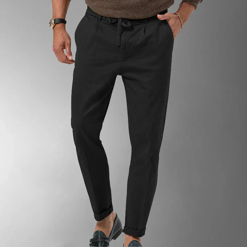 Herren Leinenhose Sommer Style