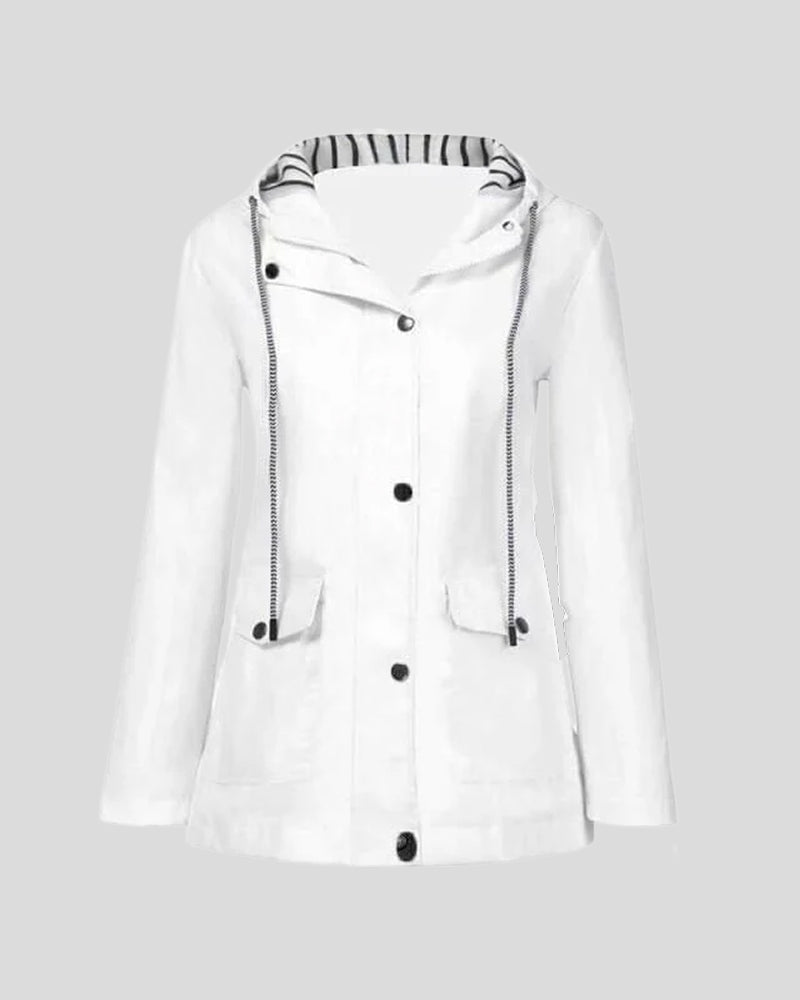 Wasserdichte Frauenjacke Winddicht Sportlich