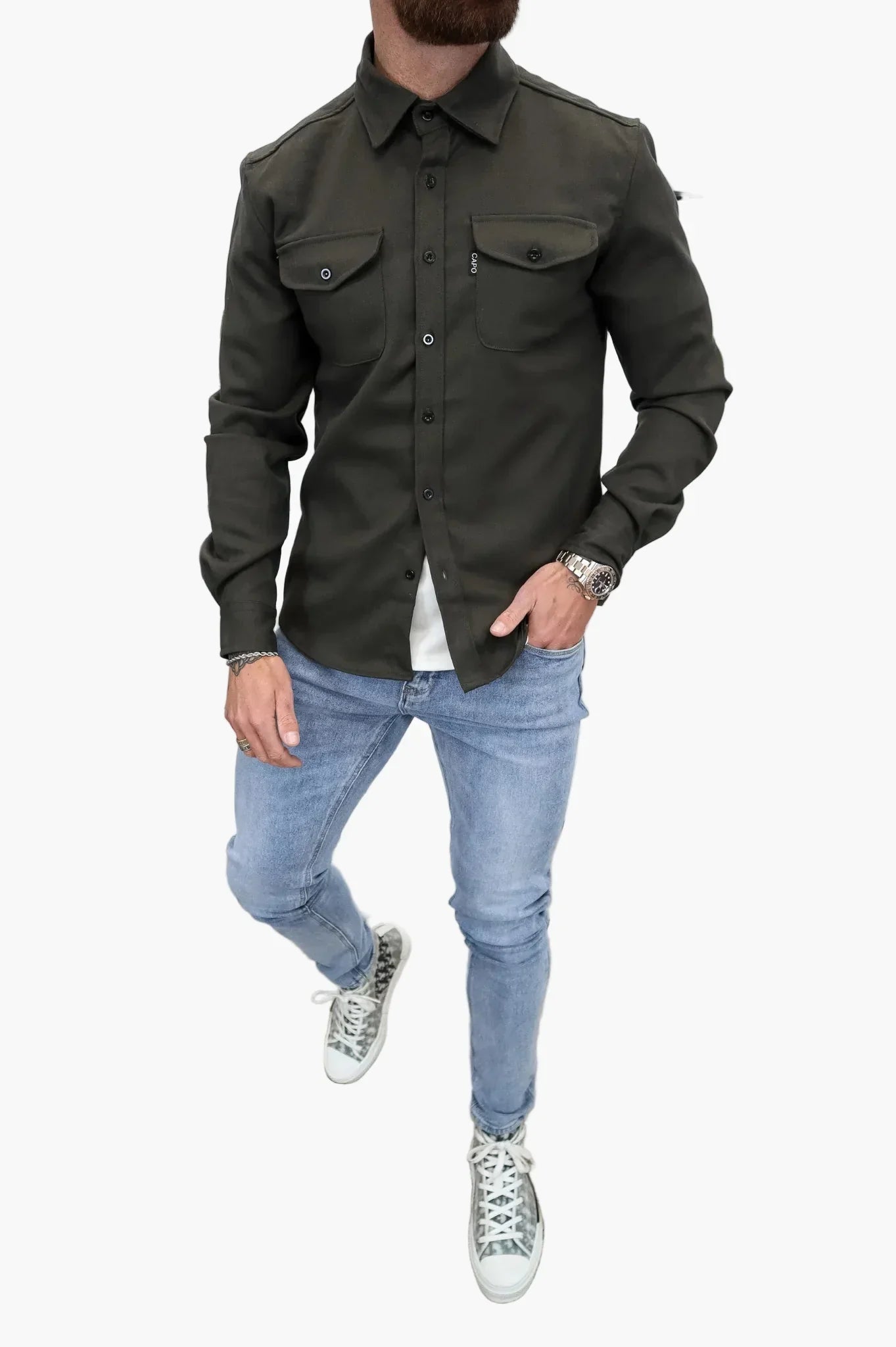 Stylische Overshirt Jacke - Modernes Vielseitiges Hemd für Alltag