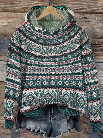 Stylischer Frauenpullover Norweger Design