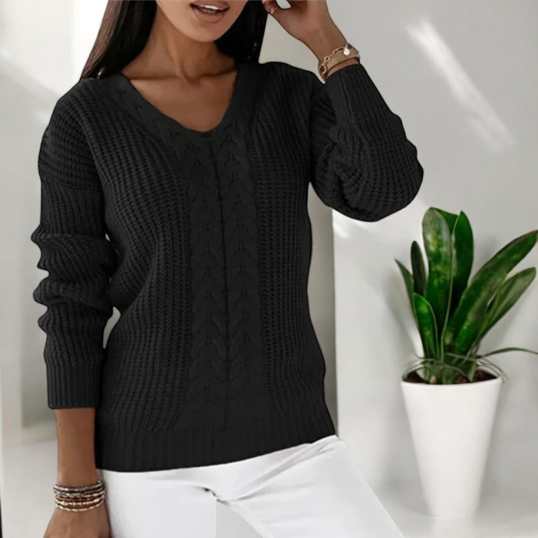 Moderne Strickpullover Skandinavisches Design