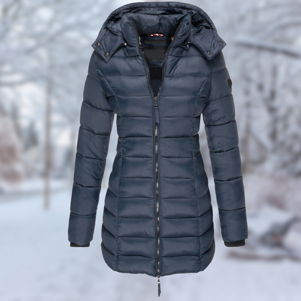 Elegant Wintermantel Mittellang Damen - IdealeKleiden