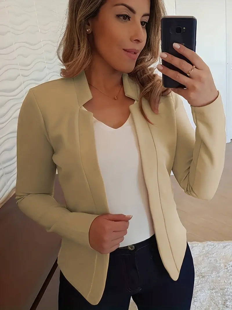Stilvoller Damenblazer Frühjahr Trendy