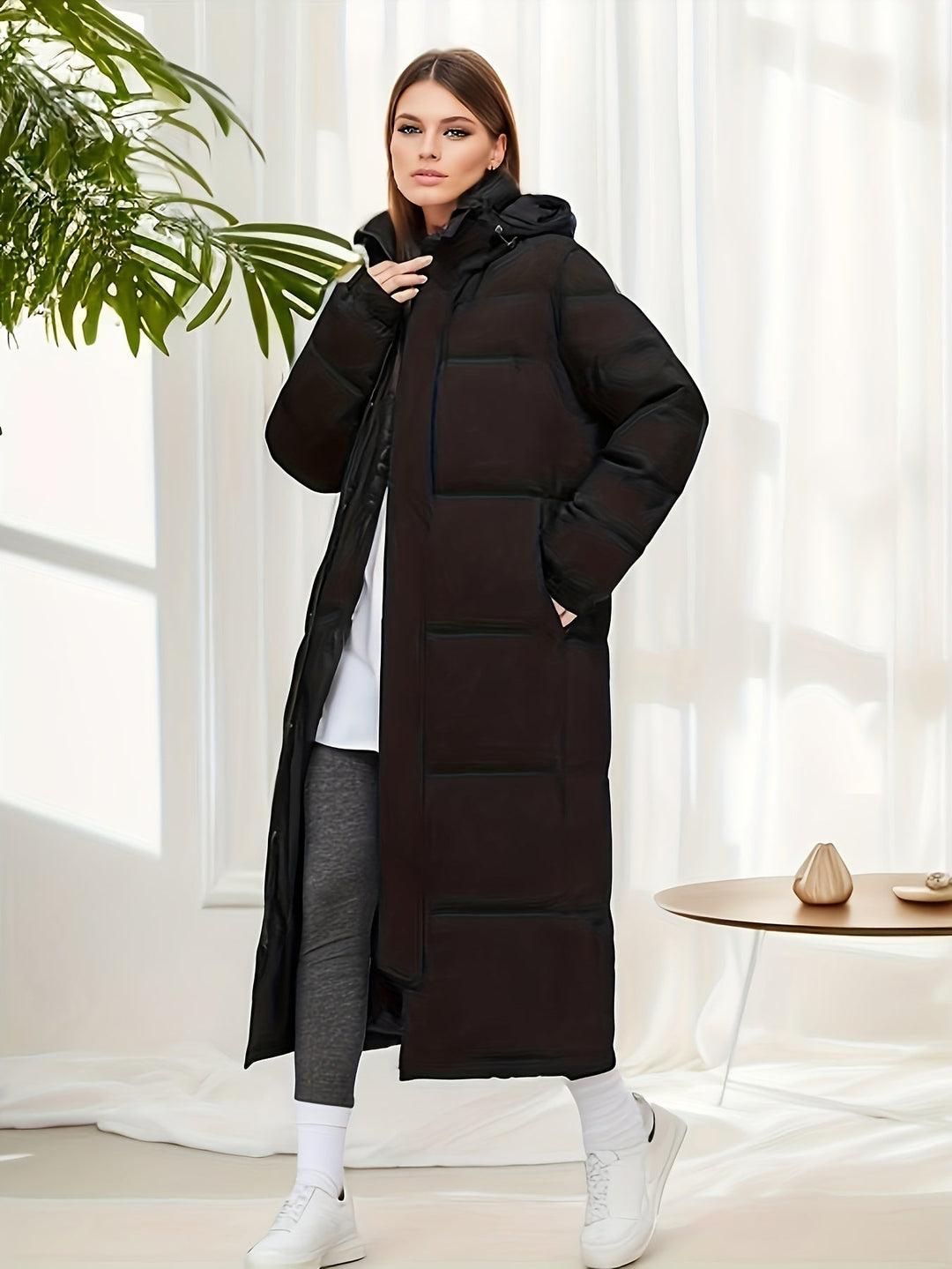 Winterparka Damen Modern Schnitt
