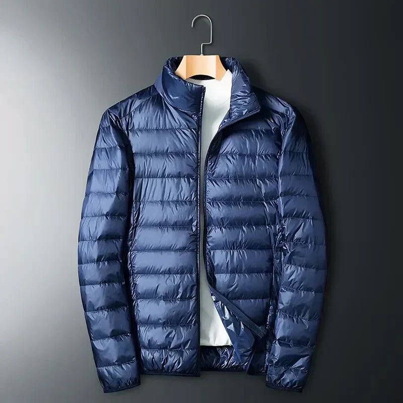 Warme Daunenjacke Damen Slim Fit Wasserfest