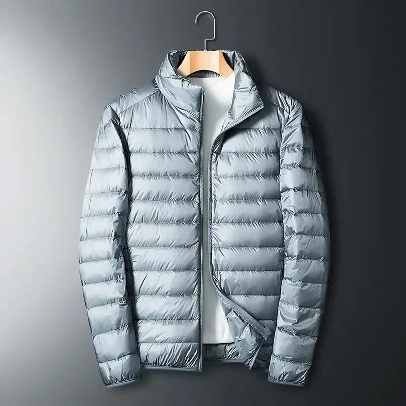 Warme Daunenjacke Damen Slim Fit Wasserfest - IdealeKleiden