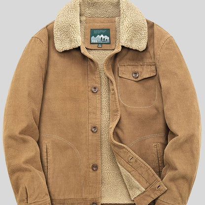 Herren Fleeceweste Knöpfe Warm Elegant