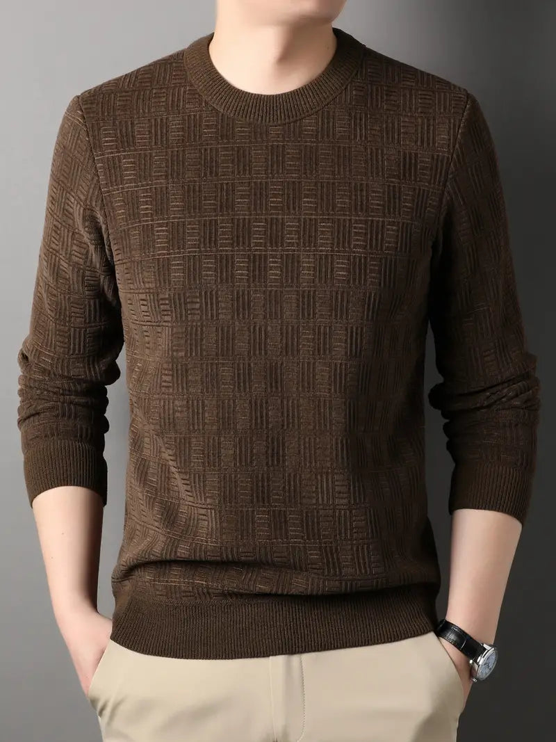 Stilvolle Herrenpullover Klassisch Modern