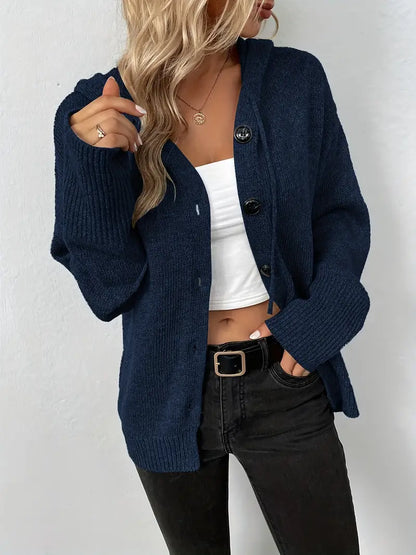 Stylischer Cardigan Damen Modern Knöpfe