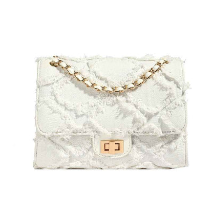 Mode Schultertasche Jeans Stil