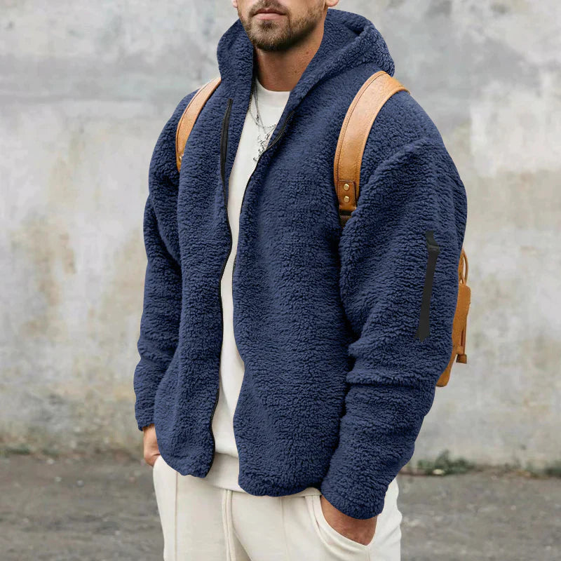 Gemütlicher Herren Pullover Kapuze