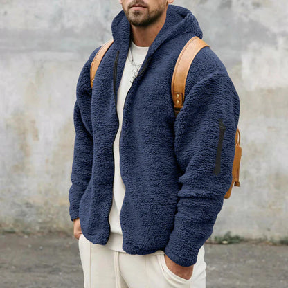 Gemütlicher Herren Pullover Kapuze