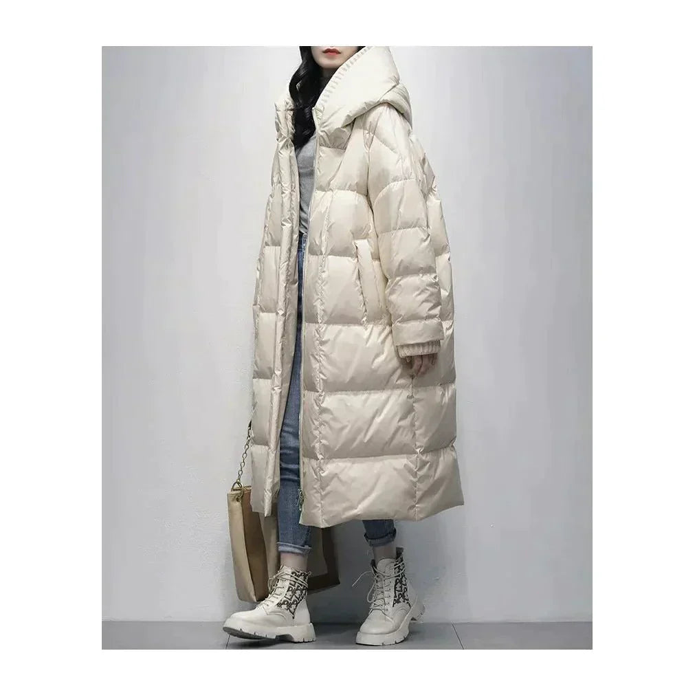 Eleganter Wintermantel Damen Modern Stil