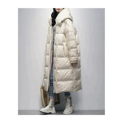 Eleganter Wintermantel Damen Modern Stil