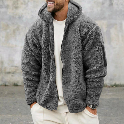Gemütlicher Herren Pullover Kapuze