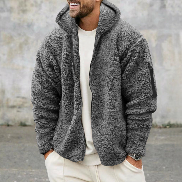 Gemütlicher Herren Pullover Kapuze