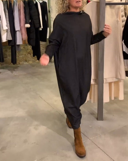 Elegantes Kleid mit Puffärmeln Damen