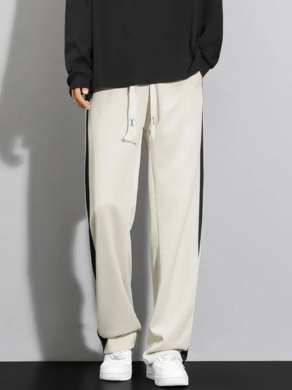 Herren Hose Bequem Locker Kordelzug