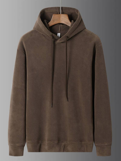 Klassischer Kapuzenpullover Herren Relaxed Fit