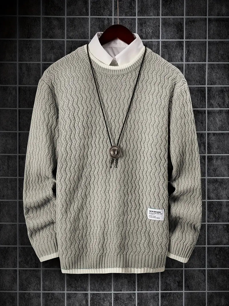 Lässiger Herren Pullover Relaxed Fit
