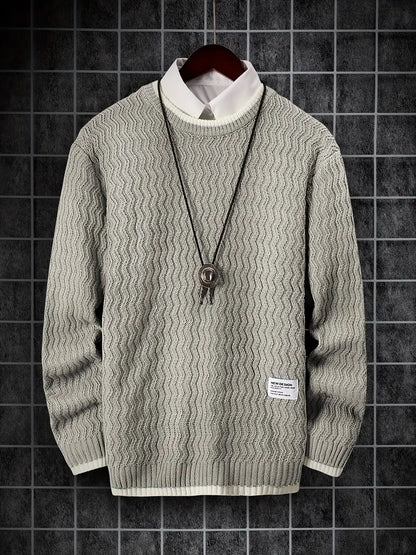 Lässiger Herren Pullover Relaxed Fit