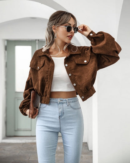 Damen Jacke Modern Komfortabel