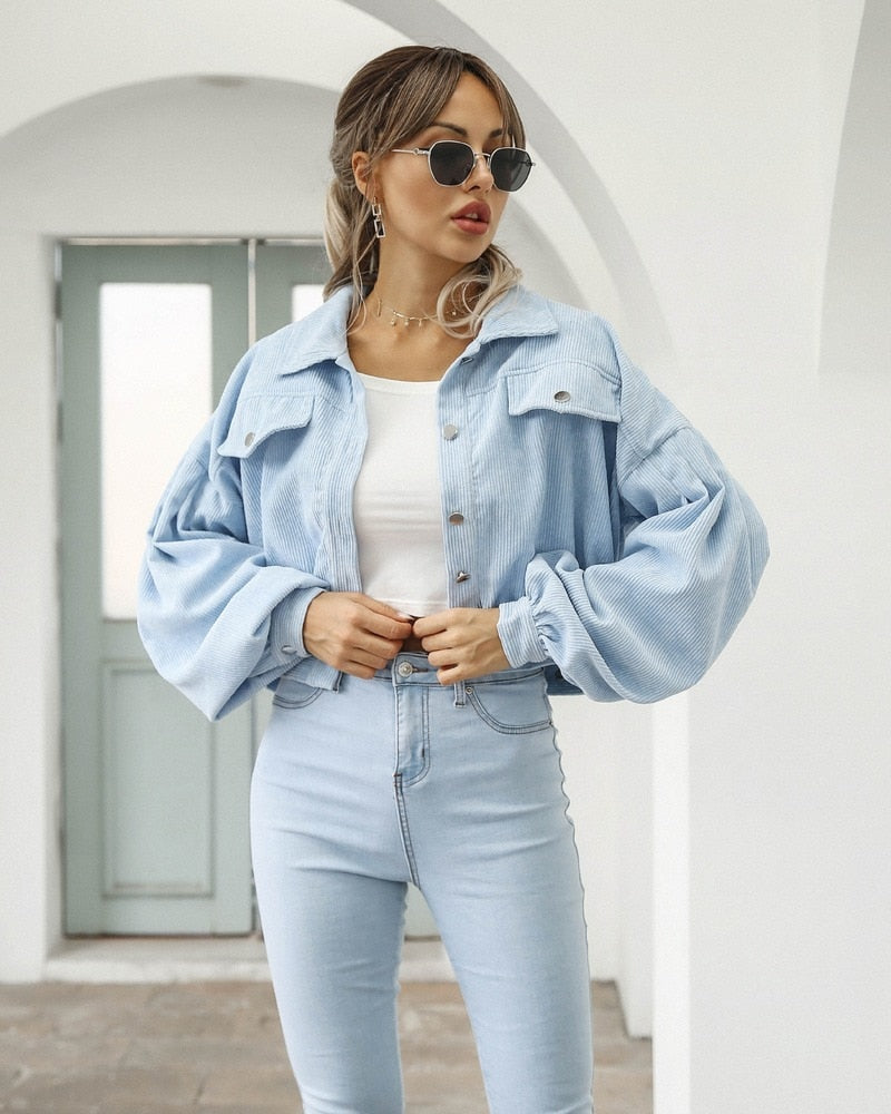 Damen Jacke Modern Komfortabel